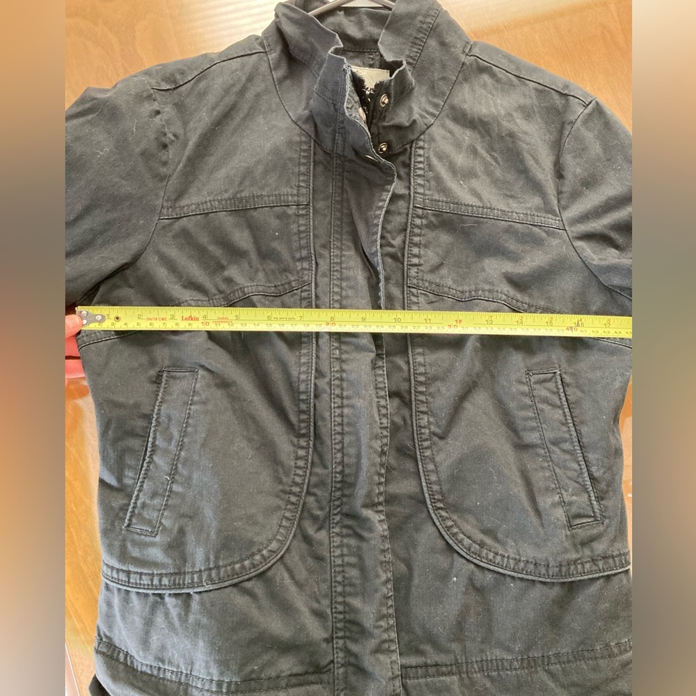 Black canvas jacket, size small - Picture 5 of 7